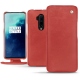 Lederschutzhülle OnePlus 7T Pro - Cerise vintage ( Pantone 185C ) 
