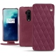 Lederschutzhülle OnePlus 7T Pro - Prune vintage - Couture