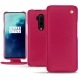 OnePlus 7T Pro leather case - Rose fluo