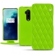 OnePlus 7T Pro leather case - Vert fluo - Couture