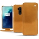 Lederschutzhülle OnePlus 7T Pro - Or Maïa ( Pantone 871C ) 