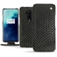 レザーケース OnePlus 7T Pro - Serpent nero 