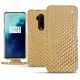 OnePlus 7T Pro leather case - Serpent sabbia