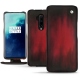 Housse cuir OnePlus 7T Pro - Rouge Patine