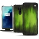 Housse cuir OnePlus 7T Pro - Vert Patine