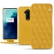 Housse cuir OnePlus 7T Pro - Jaune soulèu - Couture