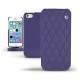 Lederschutzhülle Apple iPhone 5S  - Cobalt - Couture ( Pantone 2766C ) 