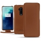 Lederschutzhülle OnePlus 7T Pro - Marron PU