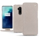 Lederschutzhülle OnePlus 7T Pro - Taupe innocent