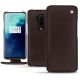 レザーケース OnePlus 7T Pro - Marron envoûtant