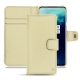 Custodia in pelle OnePlus 7T Pro - Beige ( Nappa - Pantone 7502C ) 