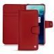 Capa em pele OnePlus 7T Pro - Rouge ( Nappa - Pantone 199C ) 