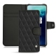 Housse cuir OnePlus 7T Pro - Noir - Couture ( Nappa - Black ) 