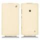 Nokia Lumia 520  leather case - Beige ( Nappa - Pantone 7502C ) 
