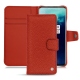 Capa em pele OnePlus 7T Pro - Papaye ( Pantone 180C ) 