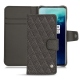 Custodia in pelle OnePlus 7T Pro - Anthracite - Couture ( Pantone 424C ) 