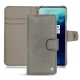 Housse cuir OnePlus 7T Pro - Acier vintage ( Pantone 403C ) 