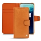 レザーケース OnePlus 7T Pro - Mandarine vintage ( Pantone 165C ) 