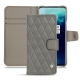 レザーケース OnePlus 7T Pro - Acier vintage - Couture