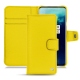 Funda de piel OnePlus 7T Pro - Jaune fluo