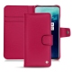 Capa em pele OnePlus 7T Pro - Rose fluo