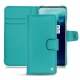 Housse cuir OnePlus 7T Pro - Bleu fluo