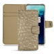 Capa em pele OnePlus 7T Pro - Autruche desert