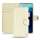 Housse cuir OnePlus 7T Pro - Crocodile milk