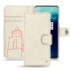 Capa em pele OnePlus 7T Pro - Blanc escumo
