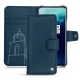 Custodia in pelle OnePlus 7T Pro - Blu mediterran