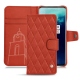 Housse cuir OnePlus 7T Pro - Arange clouquié - Couture