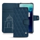 Lederschutzhülle OnePlus 7T Pro - Blu mediterran - Couture