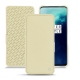 Housse cuir OnePlus 7T Pro - Beige ( Nappa - Pantone 7502C ) 