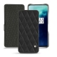 Housse cuir OnePlus 7T Pro - Noir - Couture ( Nappa - Black ) 