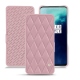 レザーケース OnePlus 7T Pro - Rose - Couture ( Nappa - Pantone 2365C ) 