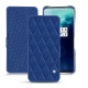 Custodia in pelle OnePlus 7T Pro - Bleu océan - Couture ( Nappa - Pantone 293C ) 