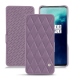 レザーケース OnePlus 7T Pro - Lilas - Couture ( Nappa - Pantone 2645U ) 