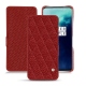 Funda de piel OnePlus 7T Pro - Tomate - Couture ( Pantone 187C ) 
