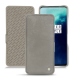 OnePlus 7T Pro leather case - Acier vintage ( Pantone 403C ) 