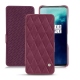 Capa em pele OnePlus 7T Pro - Prune vintage - Couture