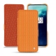 Custodia in pelle OnePlus 7T Pro - Abaca arancio