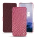 Capa em pele OnePlus 7T Pro - Serpent ciclamino