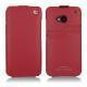 Custodia in pelle HTC One - Rouge ( Nappa - Pantone 199C ) 