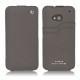 レザーケース HTC One - Anthracite ( Pantone 424C ) 