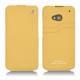 Custodia in pelle HTC One - Mimosa ( Pantone 141C ) 
