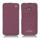 レザーケース HTC One - Lie de vin ( Pantone 5115C ) 
