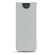 가죽 커버 Samsung Galaxy Fold - Gris ( Nappa - Pantone W428C ) 