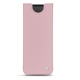 가죽 커버 Samsung Galaxy Fold - Rose ( Nappa - Pantone 2365C ) 