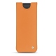 Lederschutzhülle Samsung Galaxy Fold - Orange ( Nappa - Pantone 1495U ) 