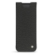 가죽 커버 Samsung Galaxy Fold - Ebène ( Sleek P C12 - Black ) 